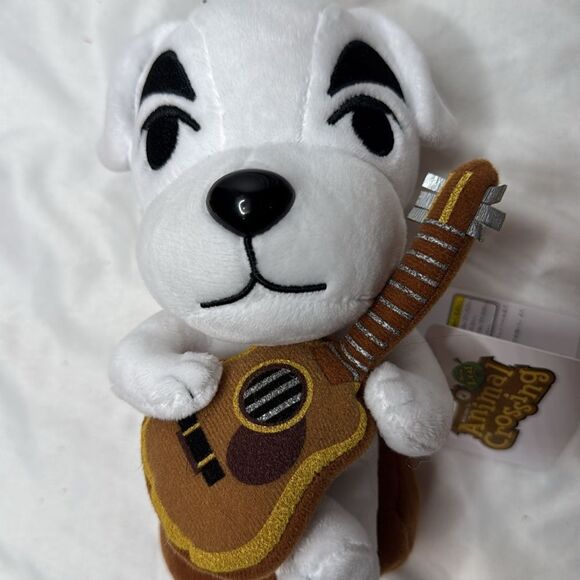K.K. Slider 8 Inch Nintendo’s Animal Crossing Plush Dog. - Picture 3 of 9